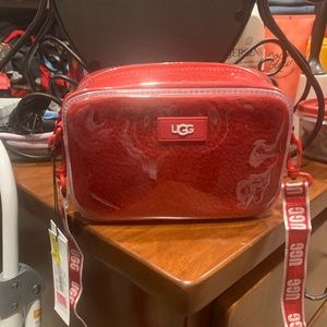 Ugg Australia Janey II Crossbody purse red